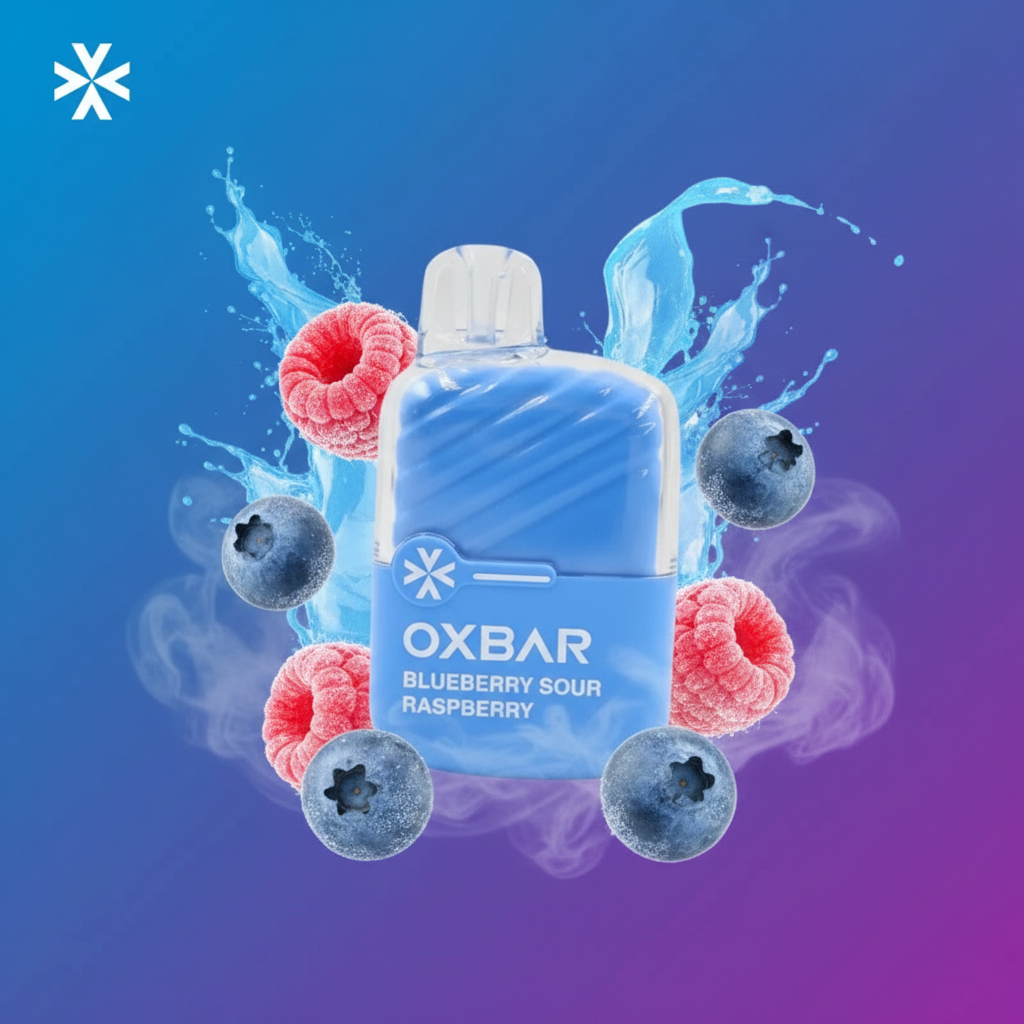 POD DESECHABLE OXBAR BLUEBERRY SOUR RASPBERRY